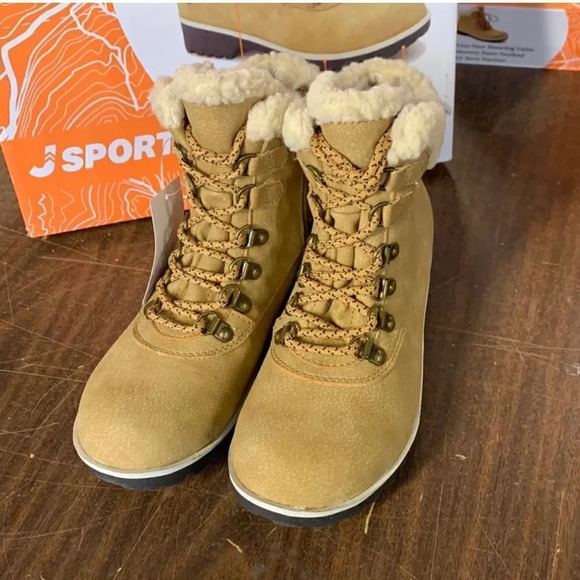 JSport Ladies' Bluestone Boot Tan size  11 - Picture 1 of 7